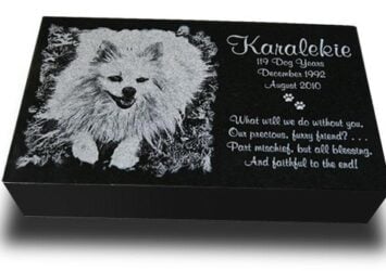 Laser Pet Memorials