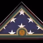 Military Flag Display Case