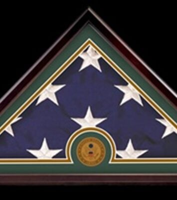 Military Flag Display Case