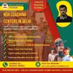 NDA Coaching Centers in Delhi for Army, Navy & Air Force