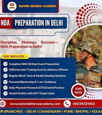 Join the Best NDA Preparation in Delhi – Start Early