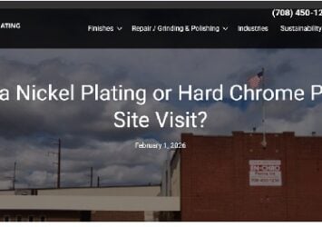 Want a Nickel Plating or Hard Chrome Plating Site Visit