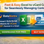 Free Excel to VCF Converter for Exporting Contacts