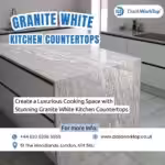 Granite White Kitchen Countertops | +44 020 83685555