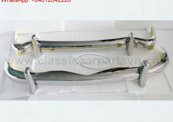 Mercedes Ponton 6-cylinder W180 W128 coupe cabriolet bumpers