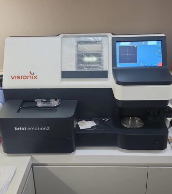 Visionix Briot Emotion 2 Optical Lens Edger and Tracer