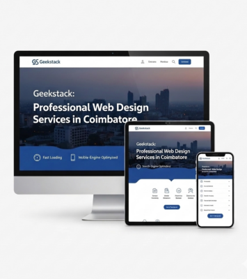 Web Design Services in Coimbatore Geekstack