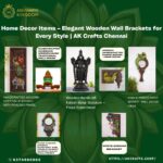 Home Decor Items – Beautiful Wooden Wall Brackets
