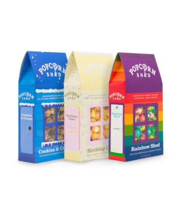 3 Shed Celebration Popcorn Bundle – Gourmet Party Treats