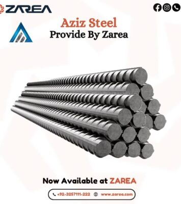 Aziz Steel (Grade 60 Steel Bar) - Zarea Limited