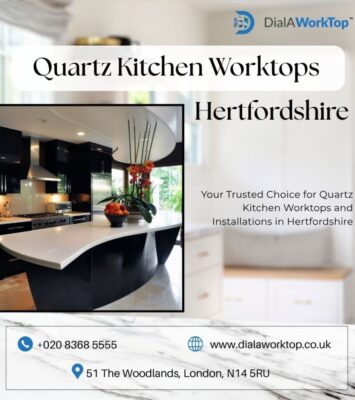 Quartz Kitchen Worktops Hertfordshire | DialAWorkTop