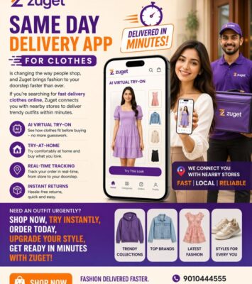 Same day Delivery App for Clothes