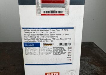 R-M SATAjet 5000 B RP 1.3 Gravity Flow Spray Gun - New / Sea