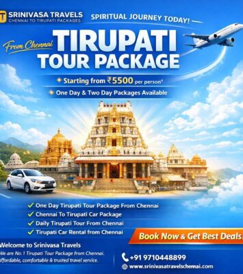 Best Tirupati Tour Package from Chennai