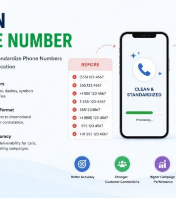 Clean Phone Number Formatting for Accurate Communication