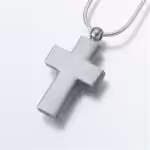 Cremation Cross Pendant
