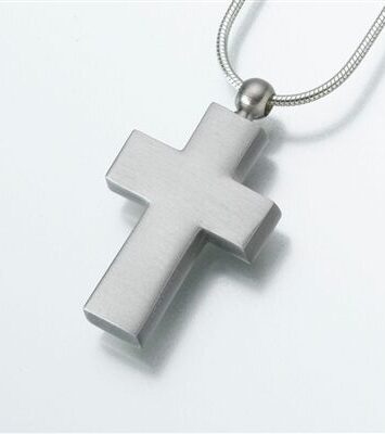 Cremation Cross Pendant
