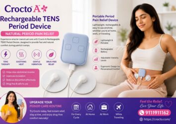 Crocto A Rechargeable TENS Period Device