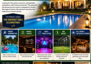 Farmhouse rent for events