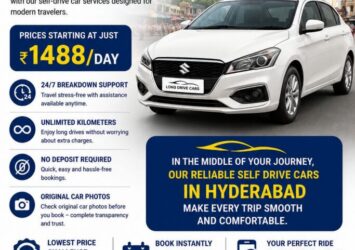 Rent a car in hyderabad for a day