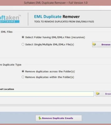 All-in-One EML Duplicate Email Cleaner Software