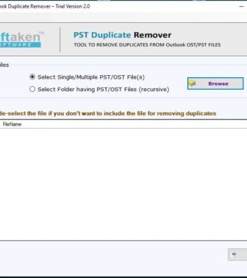Professional Outlook PST Duplicate Remover Utility