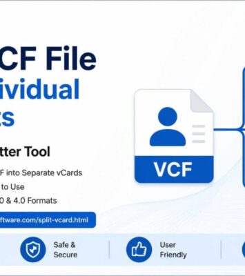 Bulky VCF Contact File Hard to Organize? Create Separate Con