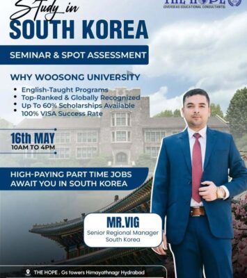THE HOPE Presents South Korea Seminar on 16th May