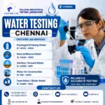 Water Testing Chennai Ensuring Safe Water for Health and Con