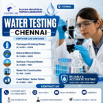 Water Testing Chennai Ensuring Safe Water for Health and Con