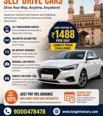 Hyderabad self drive cars
