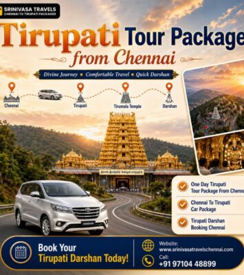 Tirupati Tour Package from Chennai a Spiritual Journey