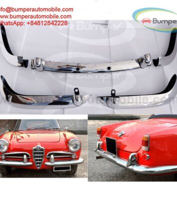 Alfa Romeo Giulietta Spider S2 S3 (1955-1962) bumpers