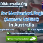 CDR for Mechanical Engineers (ANZSCO: 233512) - by Experts
