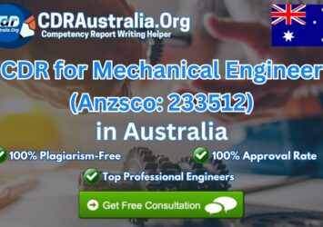 CDR for Mechanical Engineers (ANZSCO: 233512) - by Experts