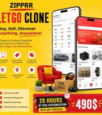 Own Your Classifieds App's Source Code with Zipprr, $490