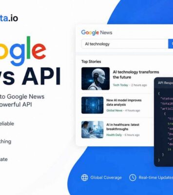Google News API Alternative for Real-Time News Data.