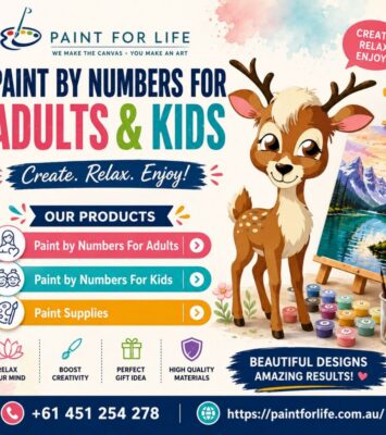 Beautiful Paint By Numbers Australia Kits for Adults