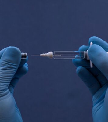 Staked Needle Syringe