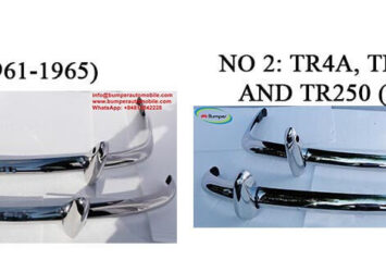 Triumph TR4, TR4A, TR4A IRS, TR5, TR250 (1965-1969) Bumpers