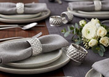 Handcrafted Silver Napkin Rings | Premium Dining Decoration