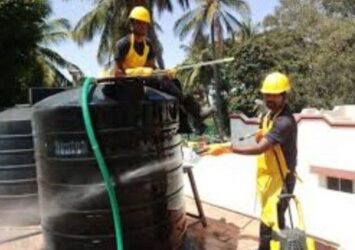 Water Tank Washing
